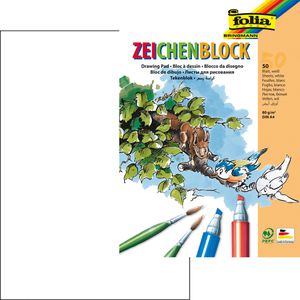 Zeichenblock Folia 8101, A4