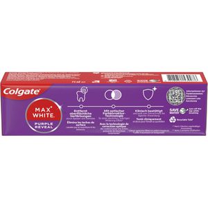 Produktbild für Zahnpasta Colgate Max White Purple Reveal