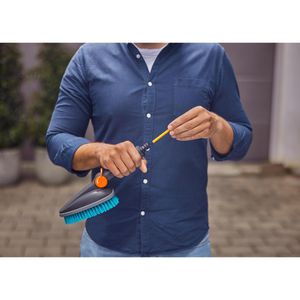 Produktbild für Waschbürste Gardena Cleansystem Handbürste M hard, 18846-20