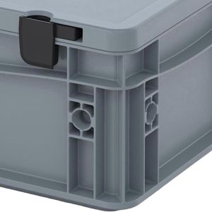 Produktbild für Eurobox AUER ED 32/12 HG, grau, 4,45 Liter