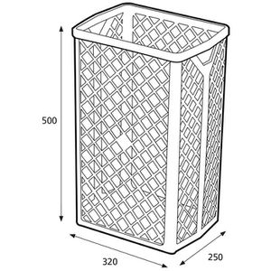 Produktbild für Abfallkorb Katrin 4287,weiß