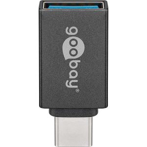 Produktbild für USB-Adapter Goobay 56621, silber