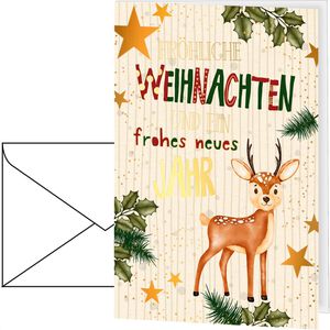 Weihnachtskarte Böttcher-AG Rehkitz