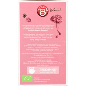 Produktbild für Tee Teekanne Luxury Cup Wild Berry Wonder, BIO