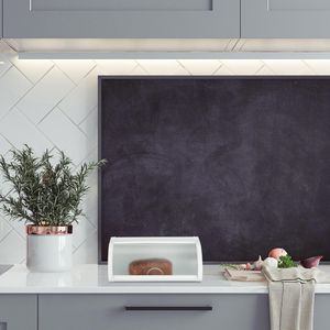 Produktbild für Brotkasten Relaxdays 10023833, Metall / Kunststoff