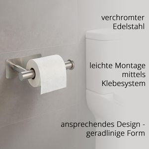 Produktbild für Toilettenpapierhalter Böttcher-AG Premium, ohne Bohren