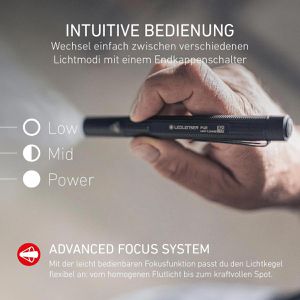 Produktbild für Taschenlampe Ledlenser P4, LED, mit Batterie