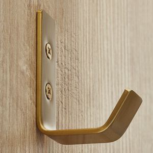 Produktbild für Garderobenhaken SO-TECH Loxten, 127041, gold