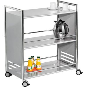 Servierwagen Kerkmann Artline, 3371, silber, aus Metall