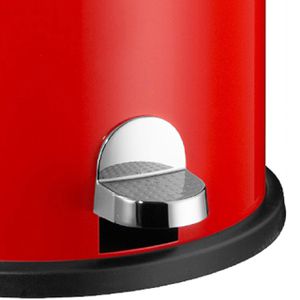 Produktbild für Mülleimer Wesco Kickboy, rot