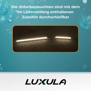 Produktbild für LED-Unterbauleuchte Luxula LX300243, neutralweiß