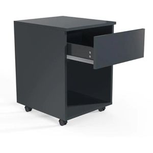 Produktbild für Rollcontainer VCM Dalosa 45 918332, aus Holz, anthrazit