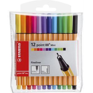 Fineliner Stabilo Point 88 Mini 688/12-1