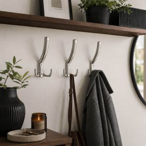 Produktbild für Garderobenhaken SO-TECH Jasmin, 108554, edelstahloptik