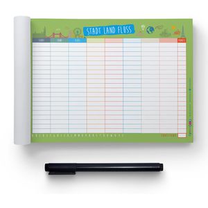 Produktbild für Spielblock itenga 33101581, Stadt Land Fluss