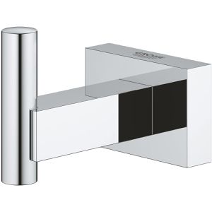 Produktbild für Handtuchhalter GROHE Essentials Cube 40511001, silber