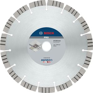 Produktbild für Trennscheibe Bosch PRO Concrete, 2608602655, Bohrung 22,23 mm