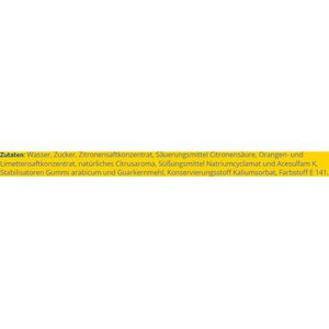 Produktbild für Sirup TRiTOP Zitrone-Limette, zuckerreduziert