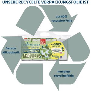Produktbild für Toilettenpapier Oecolife