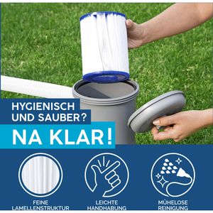Produktbild für Pool-Filterkartusche Bestway 58094, Größe 2
