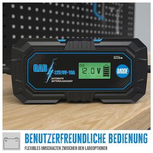 Produktbild für Autobatterie-Ladegerät Güde GAB 12V/6V-10A, 85146