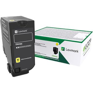 Toner Lexmark 74C20Y0 Prebate, gelb
