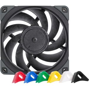 Produktbild für Gehäuselüfter Noctua NF-A12x25 PWM black.swap