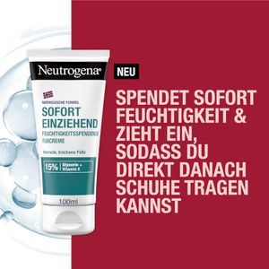 Produktbild für Fußcreme Neutrogena Sofort Einziehend, feuchtigkeitsspendend