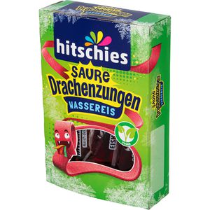Hitschies Wassereis Saure Drachenzungen Mix, 4 Sorten, je 40 ml, 10 Stück