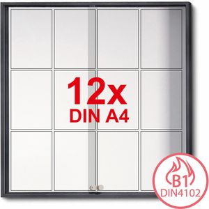 Produktbild für Schaukasten Showdown-Displays anthrazit, B1, innen