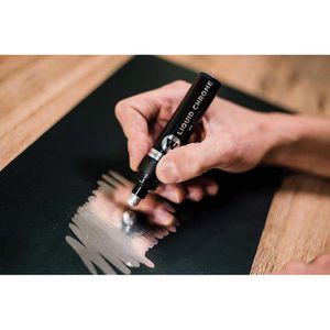 Produktbild für Lackmarker Molotow Liquid Chrome, chrom