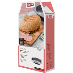 Produktbild für Backform Kaiser Inspiration, Brotbackform oval, aus Stahl
