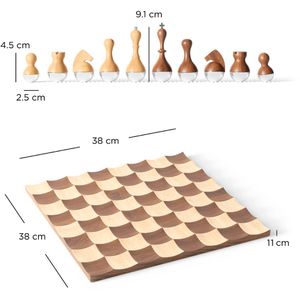 Produktbild für Brettspiel Umbra 377601-656, Wobble Schach Set
