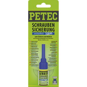 Produktbild für Schraubensicherung PETEC 91005, mittelfest