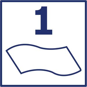 Produktbild für Handtuchrollen Papernet 416611, perforiert