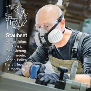 Produktbild für Atemschutzmaske Dräger Halbmaske 3300 Handwerker