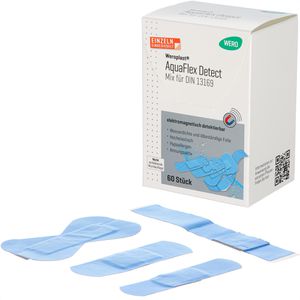 Pflaster Wero AquaFlex Detect Mix, 60 Strips