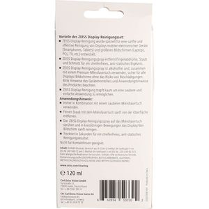 Produktbild für Bildschirmreiniger ZEISS 606240 Display-Reinigungsset 2-teilig