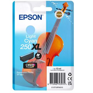 Produktbild für Tinte Epson 250XL C13T16P540 Violine, cyan hell