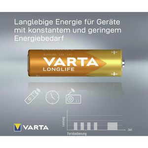 Produktbild für Batterien Varta Longlife 4106, Alkaline