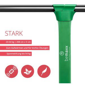 Produktbild für Fitnessband bemaxx Pull-Up, stark, 1 m x 4,5 cm