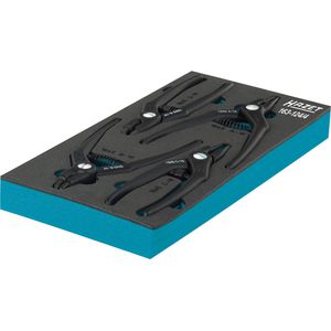 Produktbild für Sicherungsringzange Hazet 163-124/4, Set