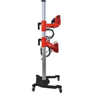 Produktbild für Infrarot-Lacktrockner Unicraft ILT 2 mit 2 Leuchtröhren