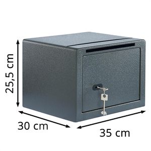 Produktbild für Einwurftresor Burg-Wächter Pure-Safe PS 120 K EWS