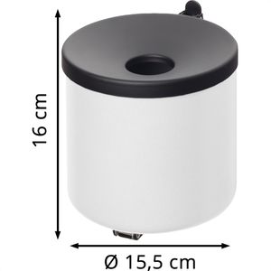 Produktbild für Aschenbecher VAR WH16, 3220, für Outdoor, mit Deckel