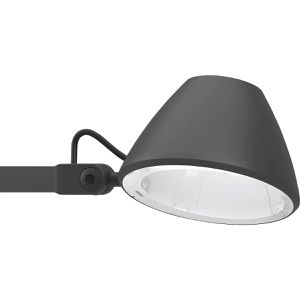 Produktbild für Schreibtischlampe Waldmann Lucio, schwarz, LED, dimmbar
