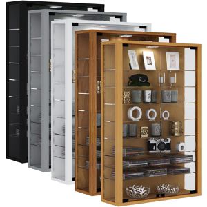 Produktbild für Glasvitrine VCM Vitrosa Mini, hängend