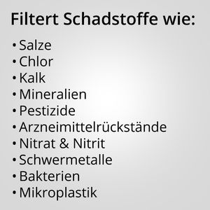 Produktbild für Osmoseanlage OsmoFresh Quella Pro, Auftisch, schwarz