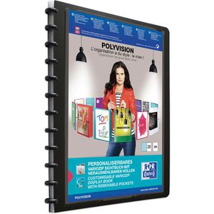 Produktbild für Sichtbuch Oxford 100421115 vario-zipp, aus PP, A4