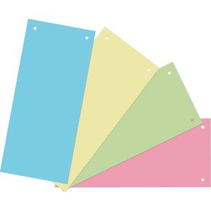 Trennstreifen Wekre farbig sortiert